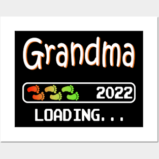 Expectant Grandma 2022 Loading Future Grandmother Posters and Art